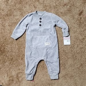 9 month Fleece onsie